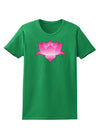 Lotus Flower Design Gradient Womens Dark T-Shirt by TooLoud-Womens T-Shirt-TooLoud-Kelly-Green-X-Small-Davson Sales