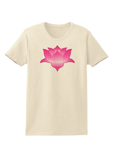 Lotus Flower Design Gradient Womens T-Shirt by TooLoud-Womens T-Shirt-TooLoud-Natural-X-Small-Davson Sales