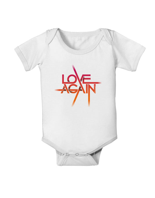 Love Again Typography Baby Romper Bodysuit-Baby Romper-TooLoud-White-06-Months-Davson Sales