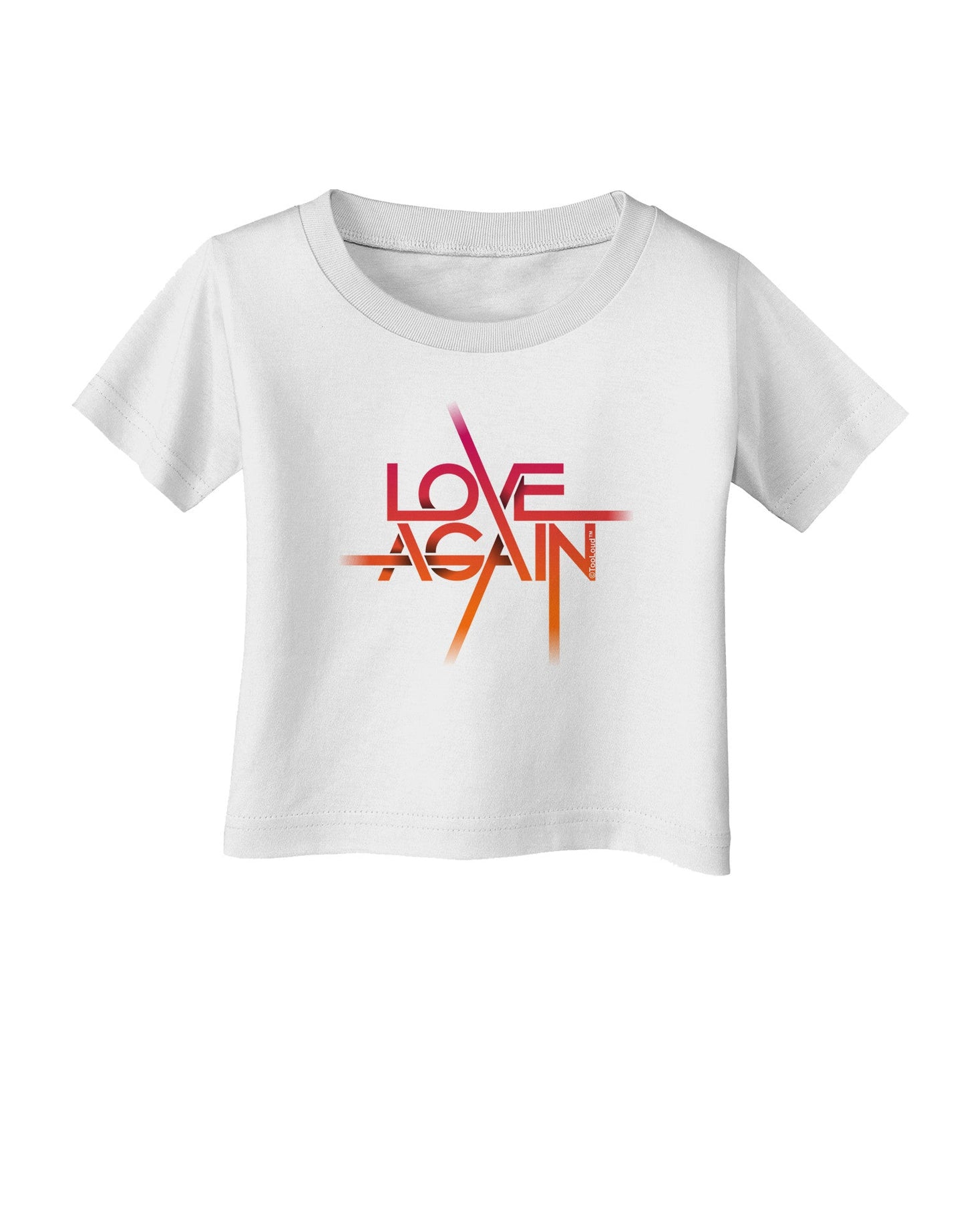 Love Again Typography Infant T-Shirt-Infant T-Shirt-TooLoud-White-06-Months-Davson Sales
