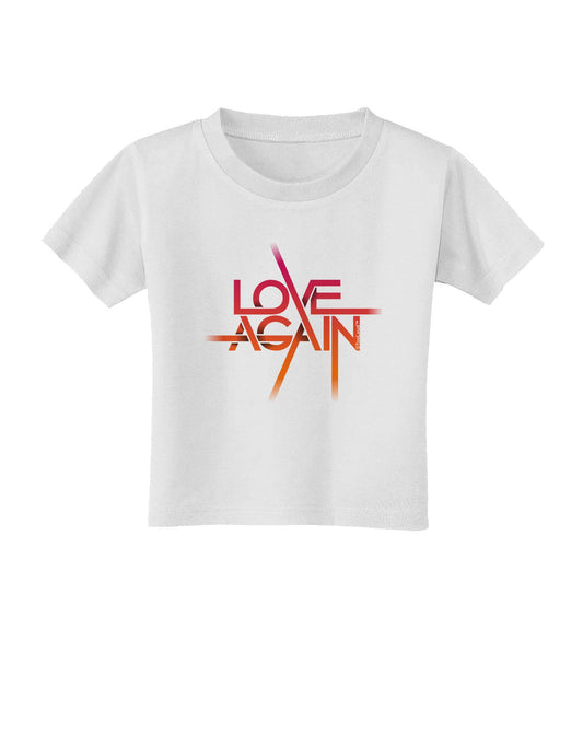 Love Again Typography Toddler T-Shirt-Toddler T-Shirt-TooLoud-White-2T-Davson Sales