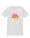 Love Again Typography Womens T-Shirt-Womens T-Shirt-TooLoud-White-X-Small-Davson Sales