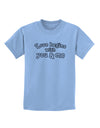 Love Begins With You and Me Childrens T-Shirt by TooLoud-Childrens T-Shirt-TooLoud-Light-Blue-X-Small-Davson Sales