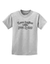 Love Begins With You and Me Childrens T-Shirt by TooLoud-Childrens T-Shirt-TooLoud-AshGray-X-Small-Davson Sales