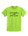 Love Begins With You and Me Childrens T-Shirt by TooLoud-Childrens T-Shirt-TooLoud-Lime-Green-X-Small-Davson Sales