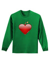 Love Bomb Adult Long Sleeve Dark T-Shirt-TooLoud-Kelly-Green-Small-Davson Sales