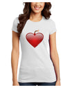 Love Bomb Juniors Petite T-Shirt-T-Shirts Juniors Tops-TooLoud-White-Juniors Fitted X-Small-Davson Sales