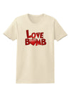 Love Bomb Text Womens T-Shirt-Womens T-Shirt-TooLoud-Natural-X-Small-Davson Sales