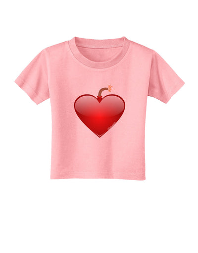 Love Bomb Toddler T-Shirt-Toddler T-Shirt-TooLoud-Candy-Pink-2T-Davson Sales