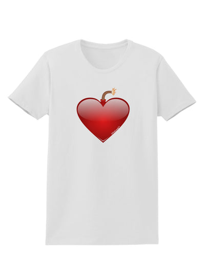 Love Bomb Womens T-Shirt-Womens T-Shirt-TooLoud-White-X-Small-Davson Sales