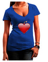 Love Bomb Womens V-Neck Dark T-Shirt-Womens V-Neck T-Shirts-TooLoud-Royal-Blue-Juniors Fitted Small-Davson Sales