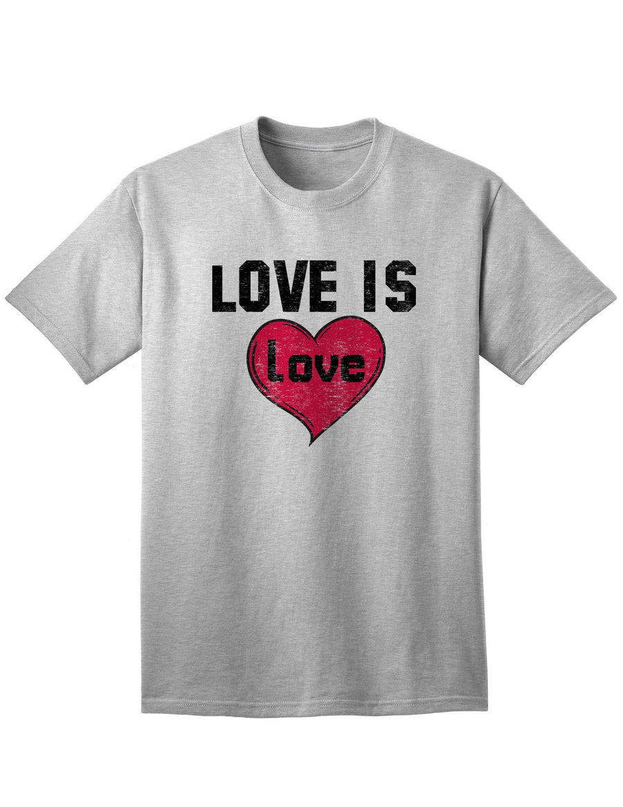 Love Is Love Adult Mens and Womens T-Shirt-Womens T-Shirt-TooLoud-Orange-Small-Davson Sales