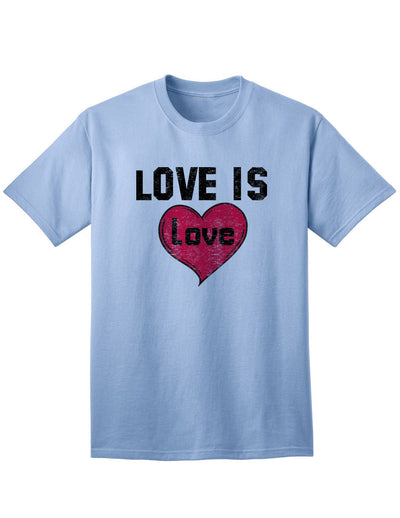 Love Is Love Adult Mens and Womens T-Shirt-Womens T-Shirt-TooLoud-Light Blue-Small-Davson Sales