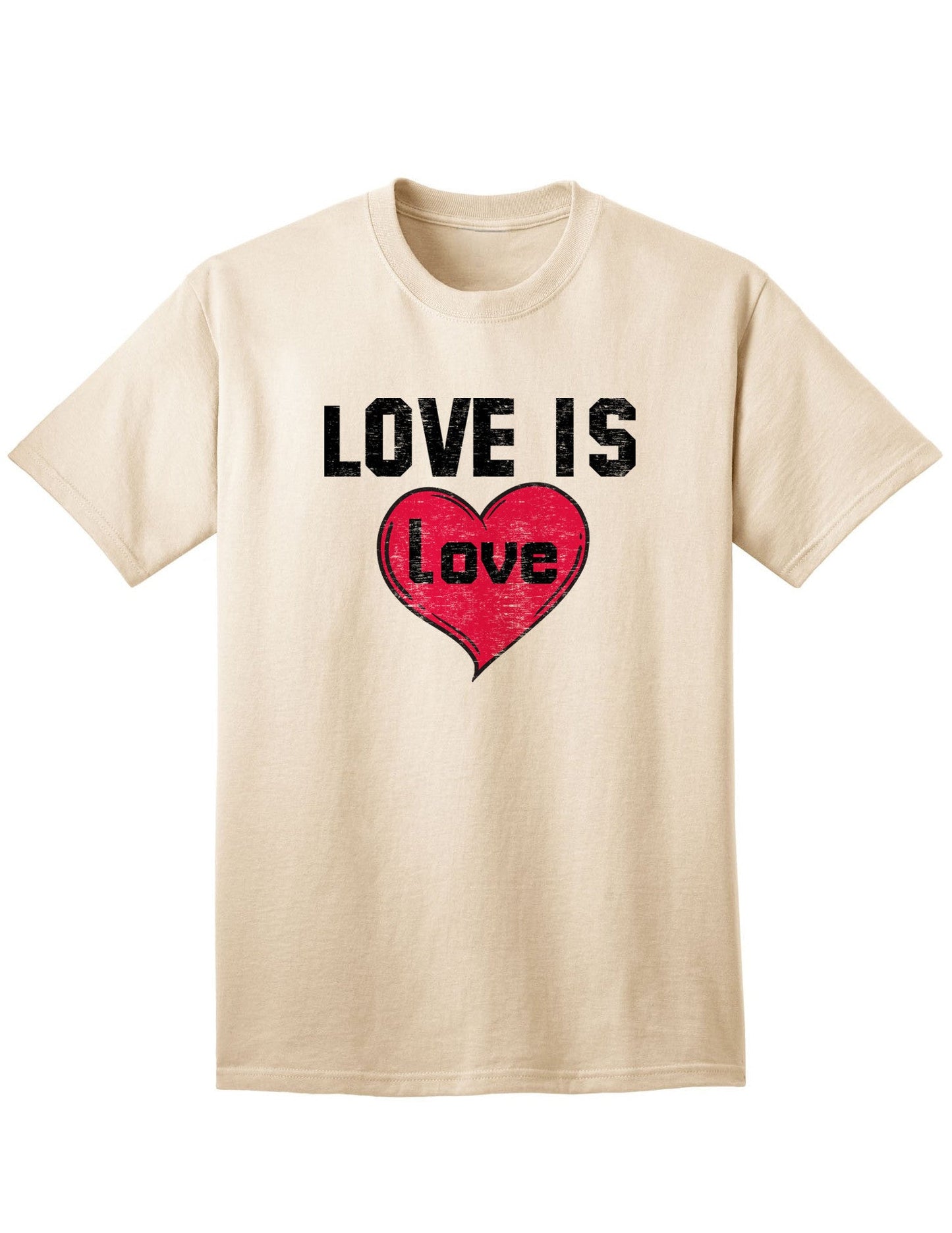 Love Is Love Adult Mens and Womens T-Shirt-Womens T-Shirt-TooLoud-Natural-Small-Davson Sales