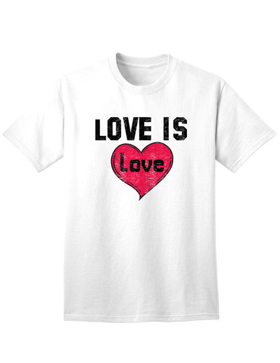 Love Is Love Adult Mens and Womens T-Shirt-Womens T-Shirt-TooLoud-White-Small-Davson Sales