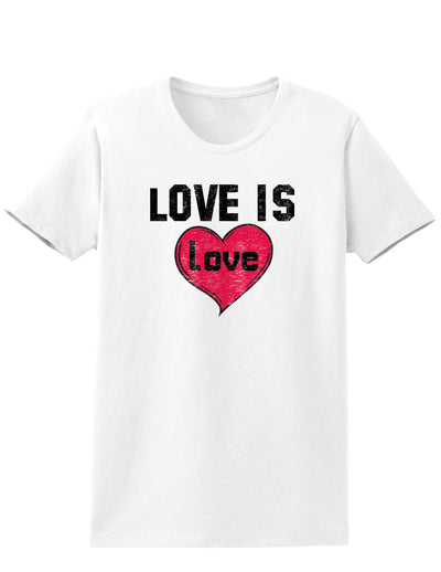 Love Is Love Adult Womens T-Shirt-Womens T-Shirt-TooLoud-White-Small-Davson Sales