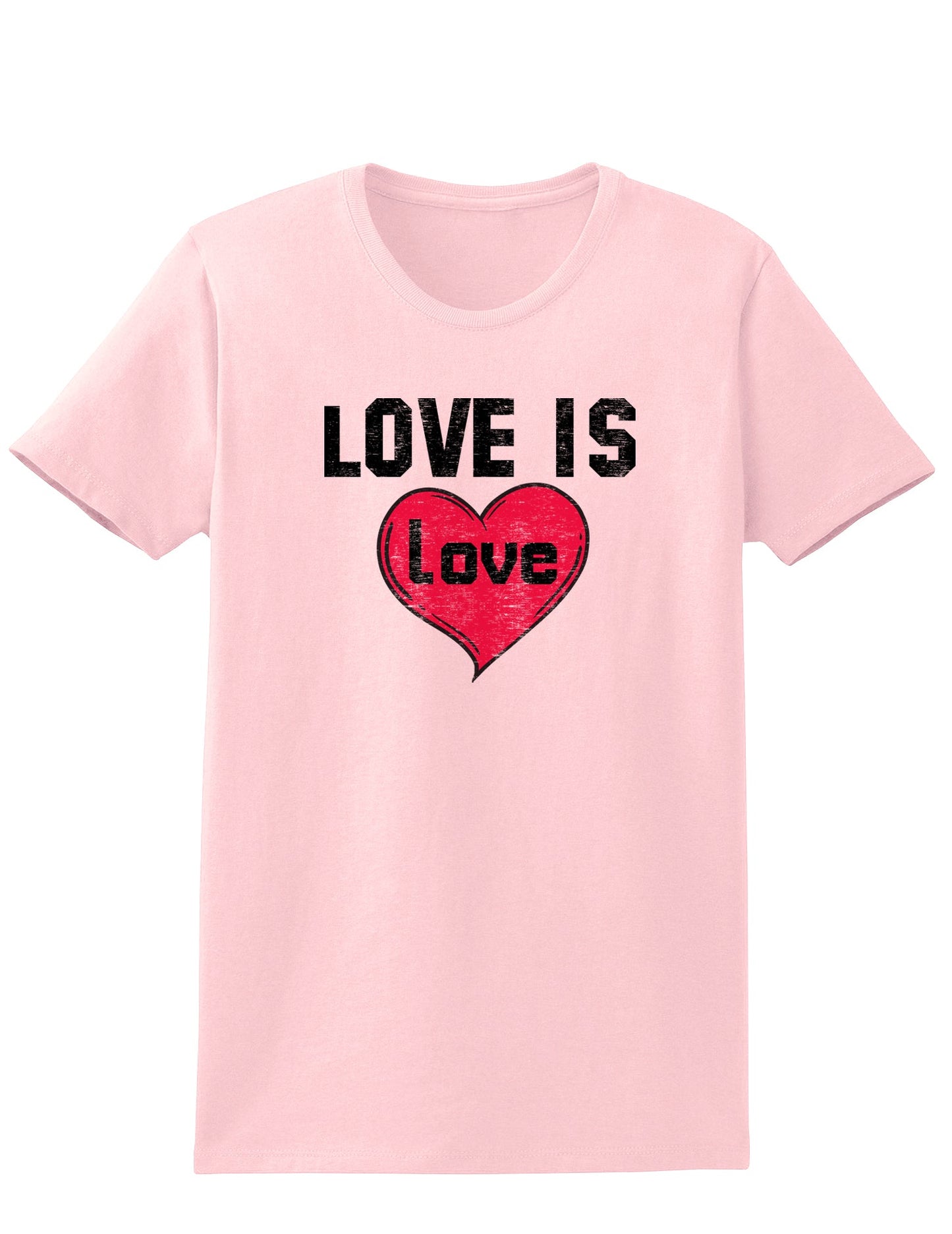 Love Is Love Adult Womens T-Shirt-Womens T-Shirt-TooLoud-Pale Pink-Small-Davson Sales