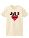 Love Is Love Adult Womens T-Shirt-Womens T-Shirt-TooLoud-Natural-Small-Davson Sales