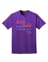 Love Isn't Love Until You Give It Away - Color Adult Dark T-Shirt-Mens T-Shirt-TooLoud-Purple-Small-Davson Sales