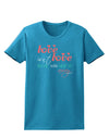 Love Isn't Love Until You Give It Away - Color Womens Dark T-Shirt-TooLoud-Turquoise-X-Small-Davson Sales