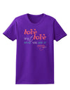 Love Isn't Love Until You Give It Away - Color Womens Dark T-Shirt-TooLoud-Purple-X-Small-Davson Sales