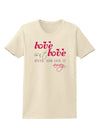 Love Isn't Love Until You Give It Away - Color Womens T-Shirt-Womens T-Shirt-TooLoud-Natural-X-Small-Davson Sales