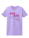 Love Isn't Love Until You Give It Away - Color Womens T-Shirt-Womens T-Shirt-TooLoud-Lavender-X-Small-Davson Sales