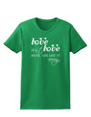 Love Isn't Love Until You Give It Away Womens Dark T-Shirt-TooLoud-Kelly-Green-X-Small-Davson Sales