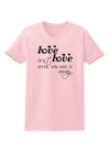 Love Isn't Love Until You Give It Away Womens T-Shirt-Womens T-Shirt-TooLoud-PalePink-X-Small-Davson Sales