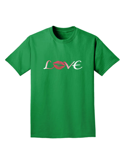 Love Kiss Adult Dark T-Shirt-Mens T-Shirt-TooLoud-Kelly-Green-Small-Davson Sales