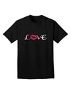 Love Kiss Adult Dark T-Shirt-Mens T-Shirt-TooLoud-Black-Small-Davson Sales