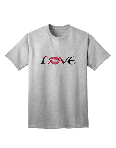 Love Kiss Adult T-Shirt-Mens T-Shirt-TooLoud-AshGray-Small-Davson Sales
