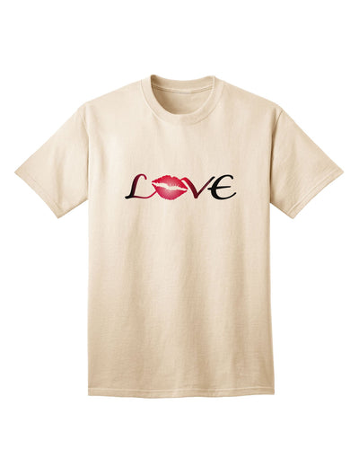 Love Kiss Adult T-Shirt-Mens T-Shirt-TooLoud-Natural-Small-Davson Sales