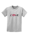 Love Kiss Childrens T-Shirt-Childrens T-Shirt-TooLoud-AshGray-X-Small-Davson Sales