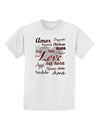 Love Languages Childrens T-Shirt by TooLoud-Childrens T-Shirt-TooLoud-White-X-Small-Davson Sales