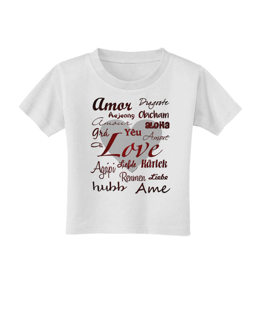 Love Languages Toddler T-Shirt by TooLoud-Toddler T-Shirt-TooLoud-White-2T-Davson Sales
