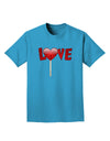 Love Lollipop Adult Dark T-Shirt-Mens T-Shirt-TooLoud-Turquoise-Small-Davson Sales