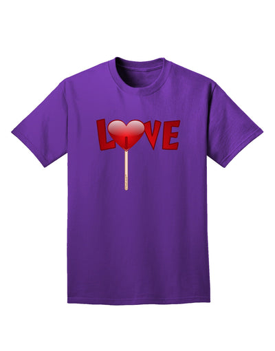 Love Lollipop Adult Dark T-Shirt-Mens T-Shirt-TooLoud-Purple-Small-Davson Sales