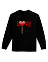 Love Lollipop Adult Long Sleeve Dark T-Shirt-TooLoud-Black-Small-Davson Sales