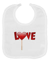 Love Lollipop Baby Bib