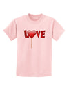 Love Lollipop Childrens T-Shirt-Childrens T-Shirt-TooLoud-PalePink-X-Small-Davson Sales