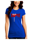 Love Lollipop Juniors Petite Crew Dark T-Shirt-T-Shirts Juniors Tops-TooLoud-Royal-Blue-Juniors Fitted Small-Davson Sales