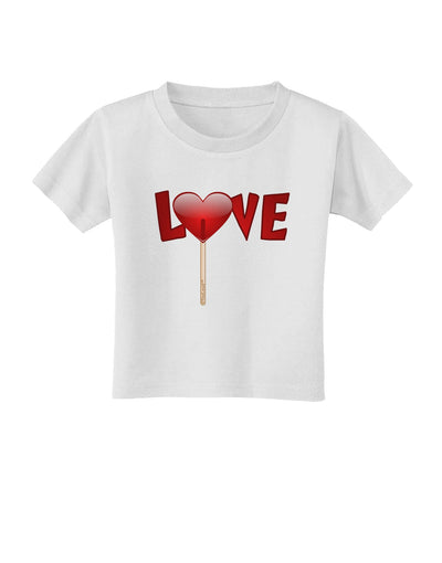 Love Lollipop Toddler T-Shirt-Toddler T-Shirt-TooLoud-White-2T-Davson Sales