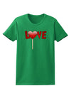 Love Lollipop Womens Dark T-Shirt-TooLoud-Kelly-Green-X-Small-Davson Sales