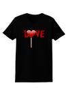 Love Lollipop Womens Dark T-Shirt-TooLoud-Black-X-Small-Davson Sales