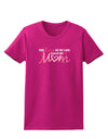 Love Of My Life - Mom Womens Dark T-Shirt-TooLoud-Hot-Pink-Small-Davson Sales