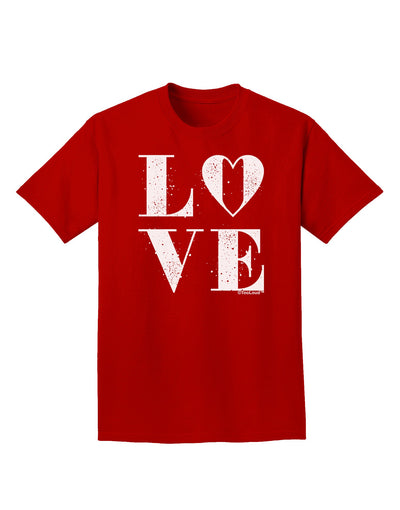 Love Splatter Adult Dark T-Shirt-Mens T-Shirt-TooLoud-Red-Small-Davson Sales