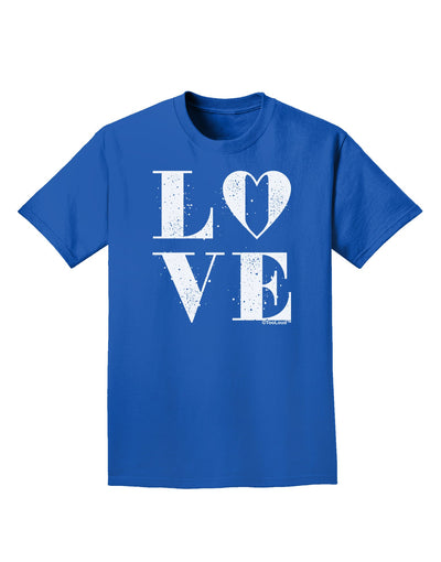 Love Splatter Adult Dark T-Shirt-Mens T-Shirt-TooLoud-Royal-Blue-Small-Davson Sales