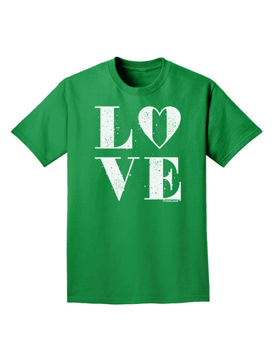 Love Splatter Adult Dark T-Shirt-Mens T-Shirt-TooLoud-Kelly-Green-Small-Davson Sales