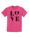 Love Splatter Childrens T-Shirt-Childrens T-Shirt-TooLoud-Sangria-X-Small-Davson Sales